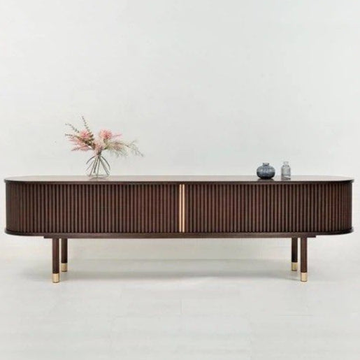 RENCE Modern Solid Wood TV Console