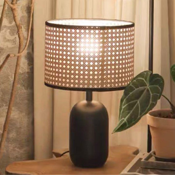 RERA Modern Rattan Table Lamp