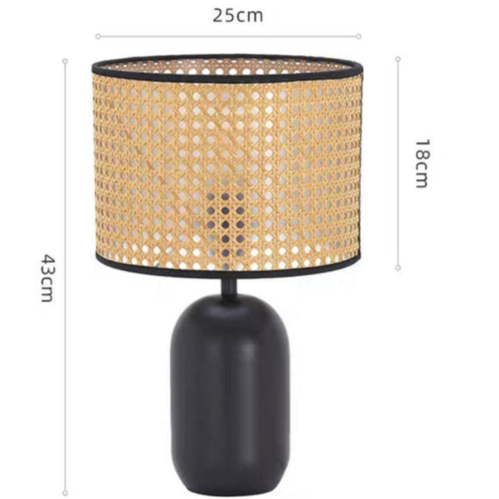 RERA Modern Rattan Table Lamp