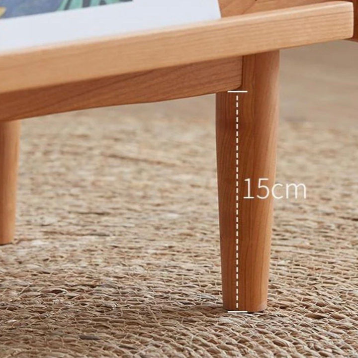 RERIER Drawer Solid Wood Nightstand