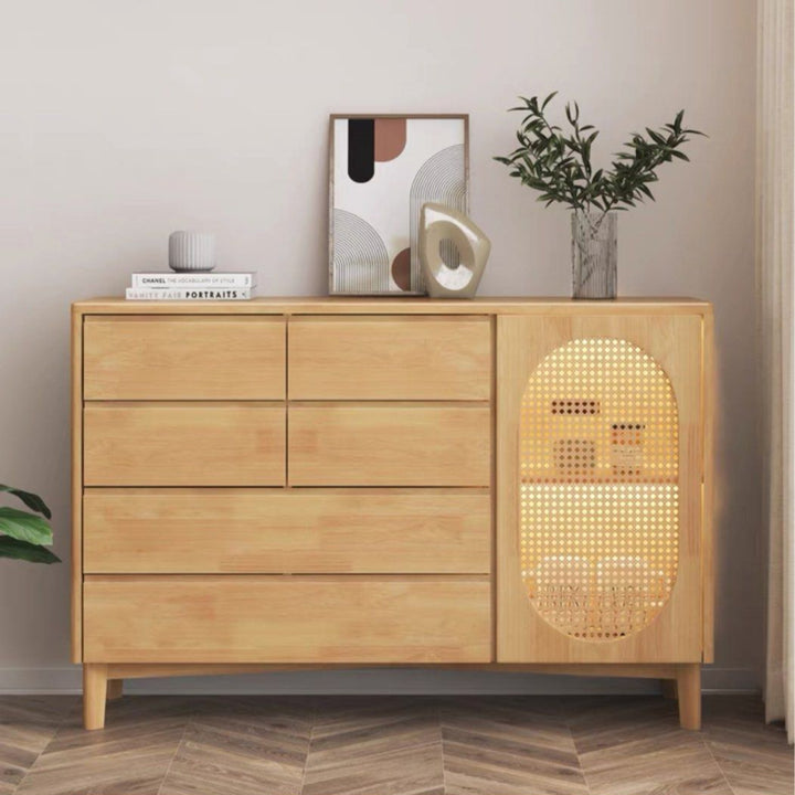 JAQUI Japandi Solid Wood Sideboard