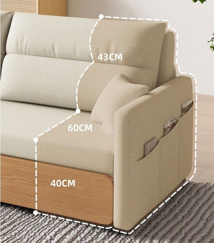 DOVARA Modern Storage Sofa Bed