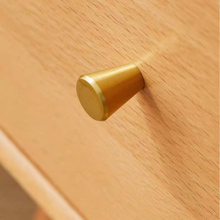 RIDJER Modern Solid Wood Bedside Table