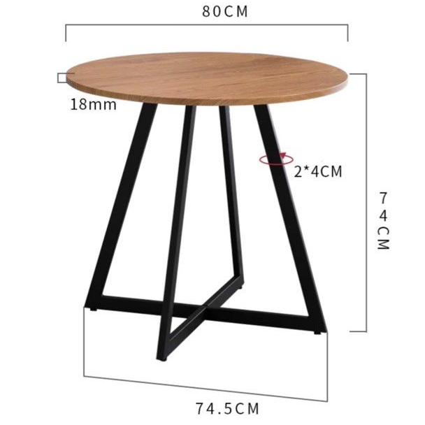 PATEL Solid Wood Coffee Table