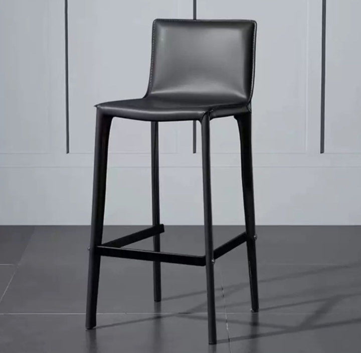 KAEL Modern Leather Bar Stool