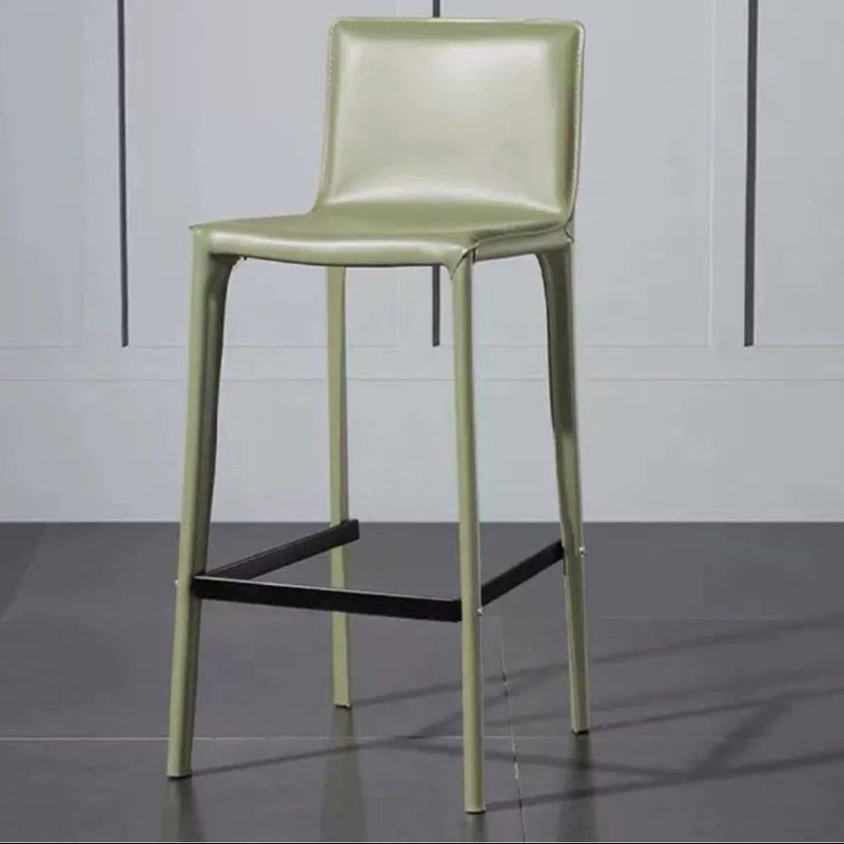 KAEL Modern Leather Bar Stool