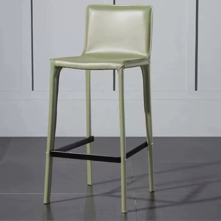 KAEL Modern Leather Bar Stool