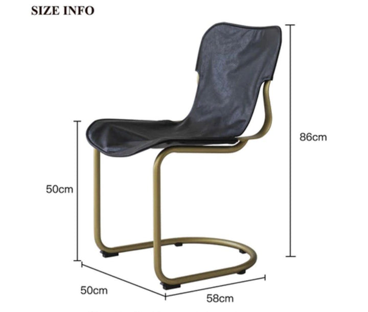 ALLIE Leather Dining Chair (Set of 2)
