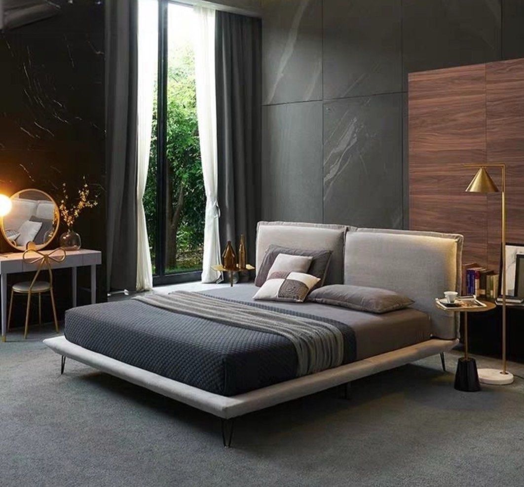 RIVA Modern Fabric Bedframe