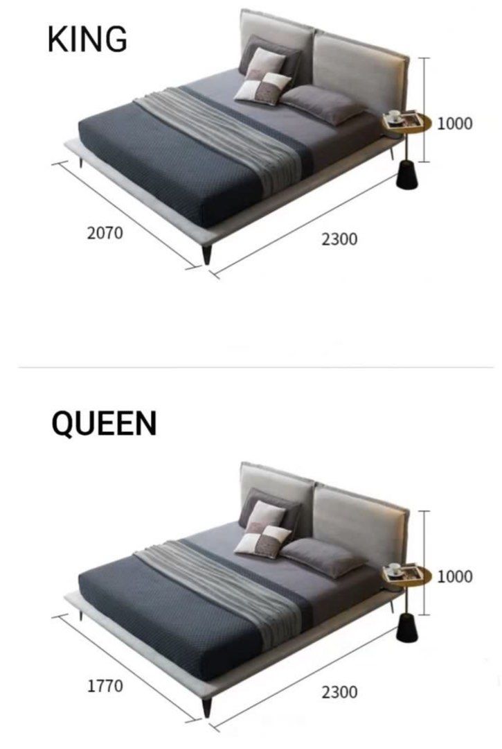 RIVA Modern Fabric Bedframe
