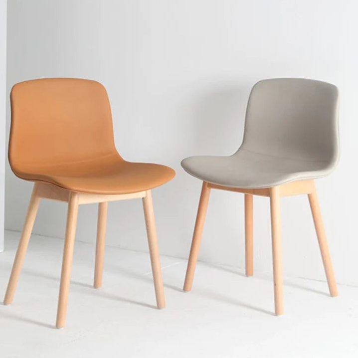 PIELL Leather Dining Chair (set of 2) - Radical Homes Singapore