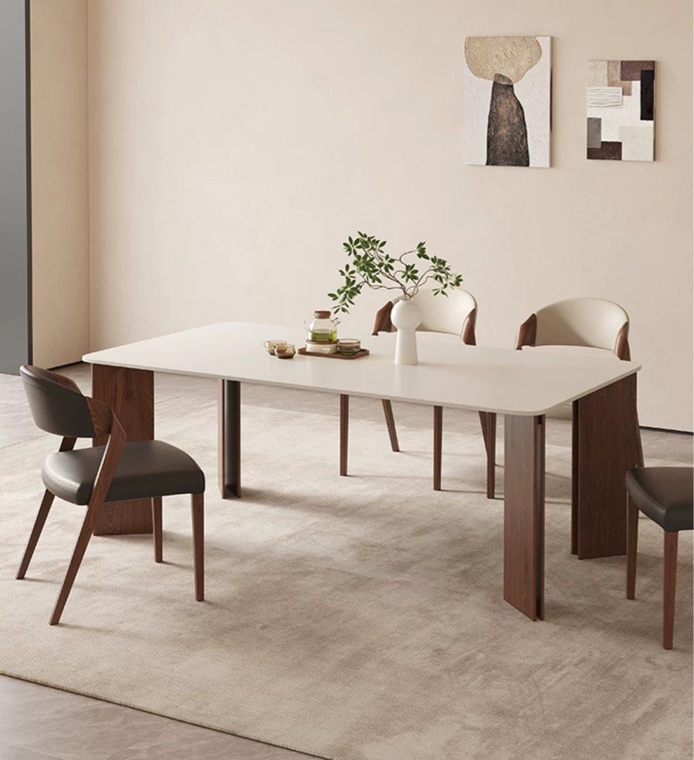 BRAUN Modern Leather Dining Chair