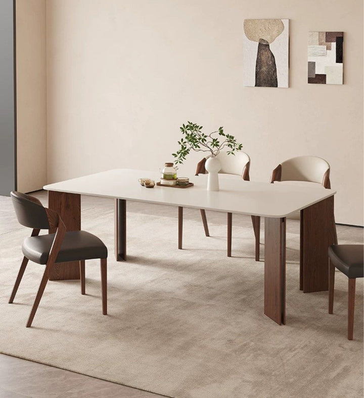 BRAUN Modern Leather Dining Chair