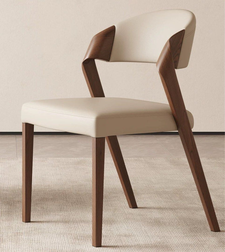BRAUN Modern Leather Dining Chair