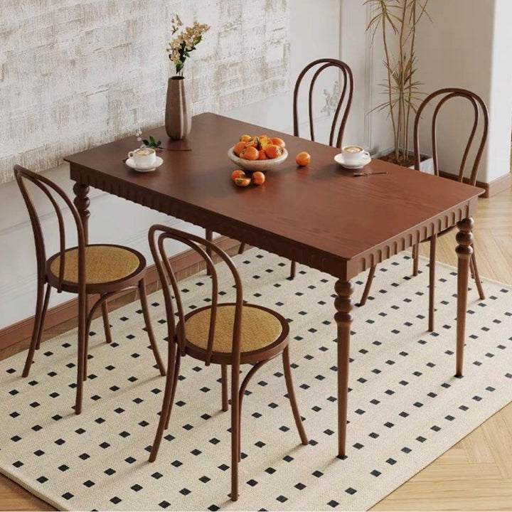 GRIFFIN Vintage Solid Wood Dining Table
