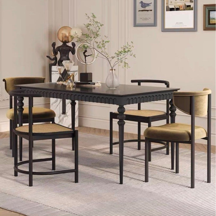 GRIFFIN Vintage Solid Wood Dining Table