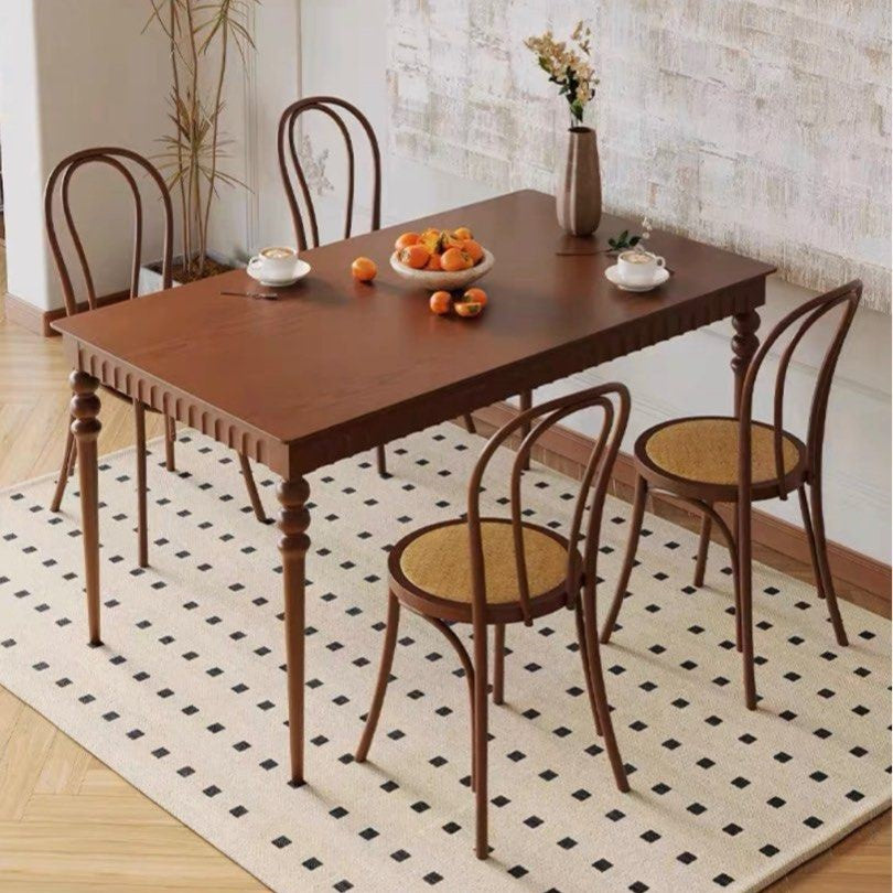 GRIFFIN Vintage Solid Wood Dining Table