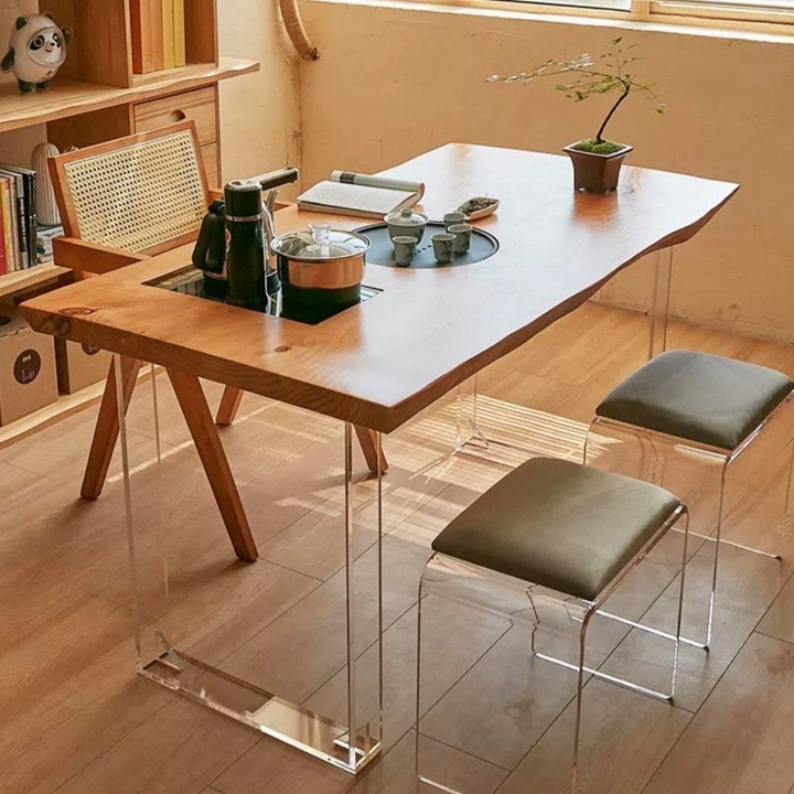 INOUE Japandi Solid Wood Dining Table