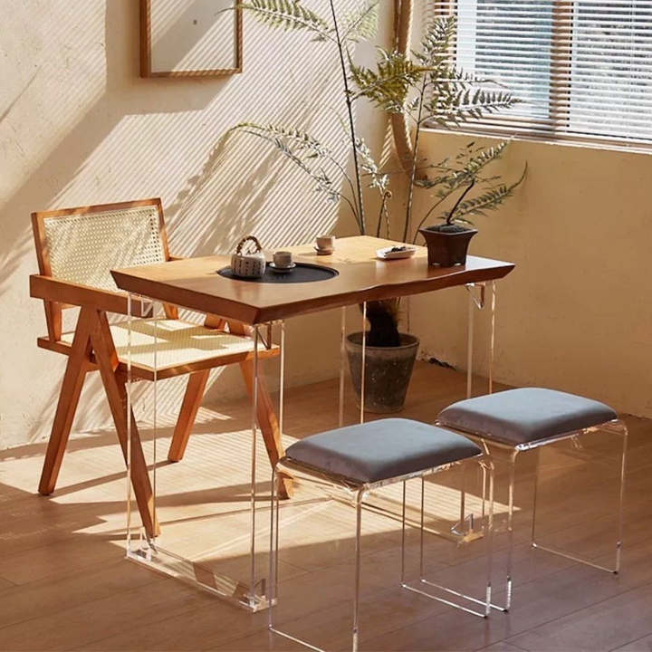 INOUE Japandi Solid Wood Dining Table