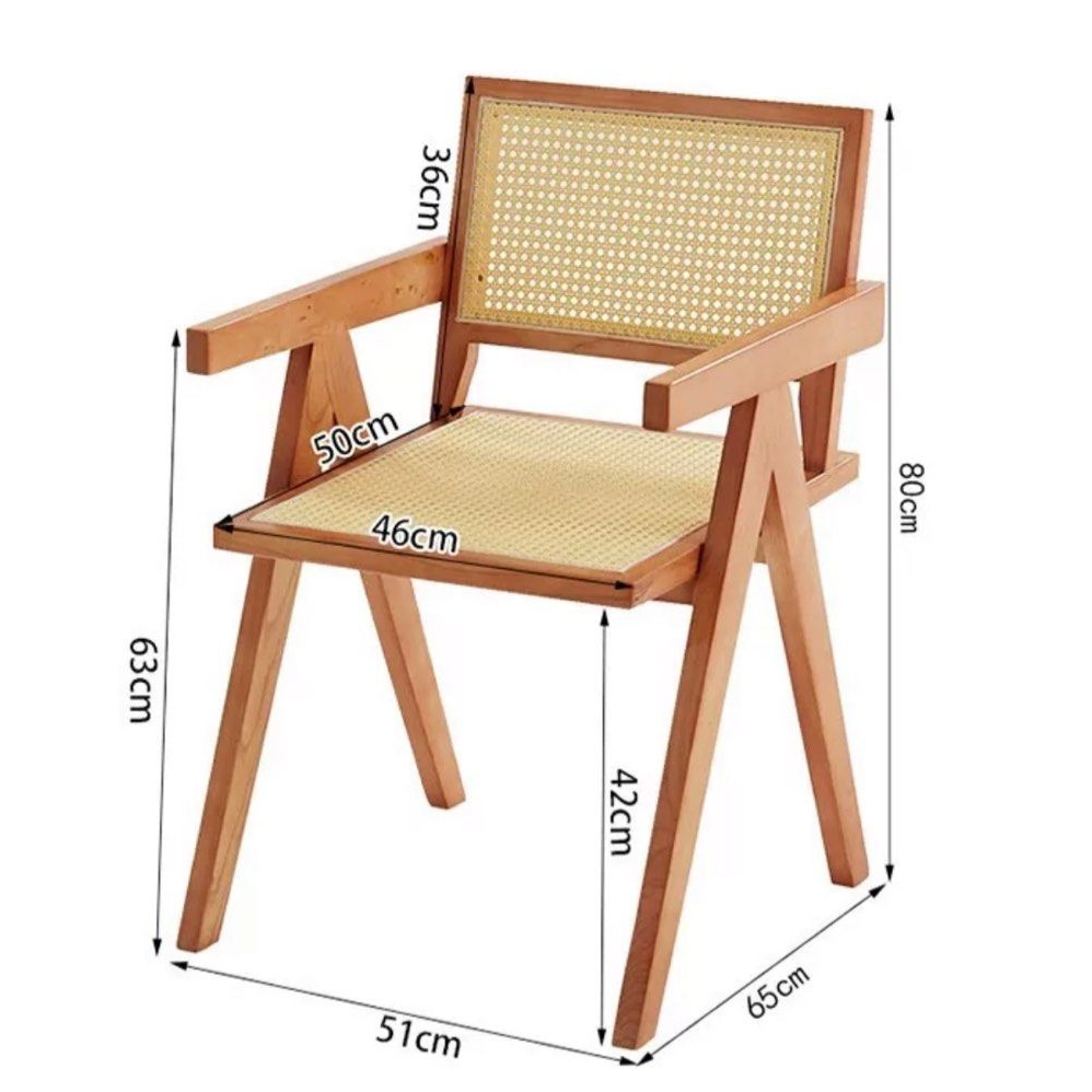 INOUE Japandi Solid Wood Dining Table