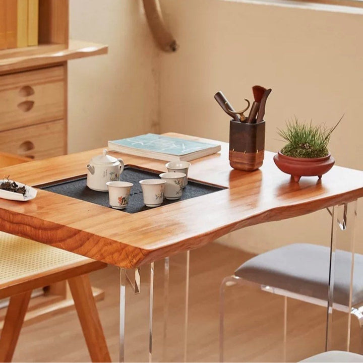 INOUE Japandi Solid Wood Dining Table