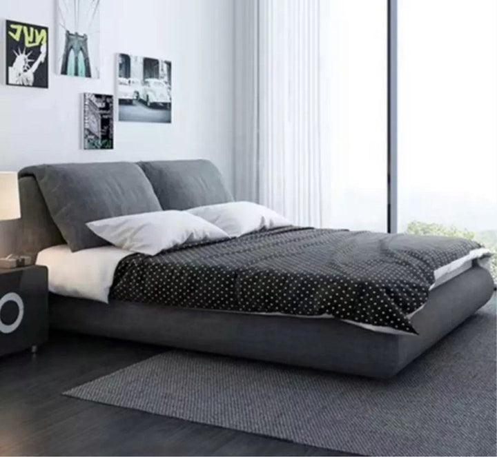 ROSJE Modern Ergonomic Fabric Bedframe