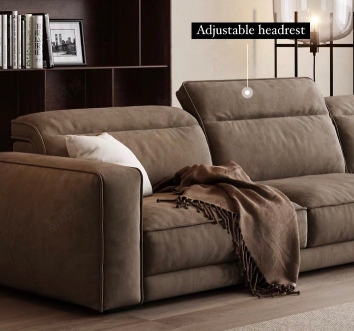 TREVORA Modern Scratch Proof Fabric Sofa