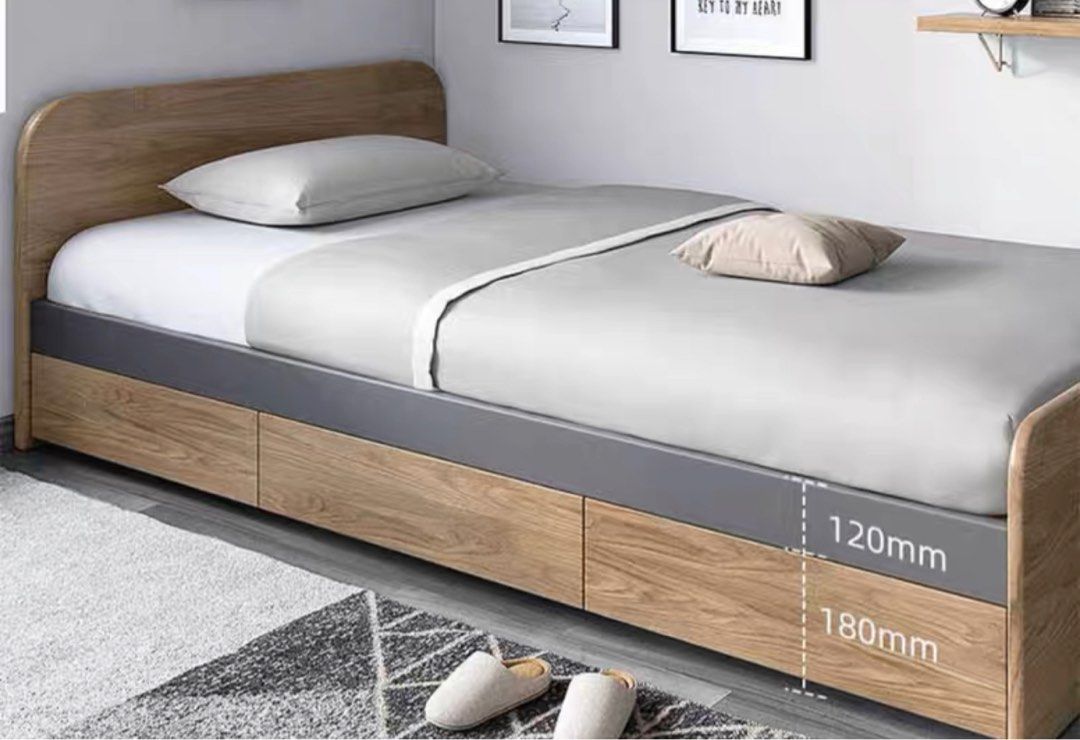 ROUCE Bedframe With Storage