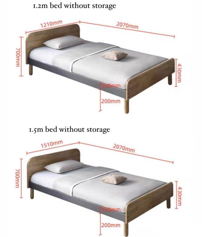 ROUCE Bedframe With Storage
