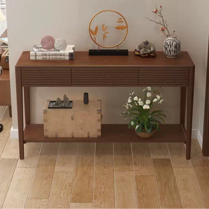 XANTHE Modern Solid Wood Console Table