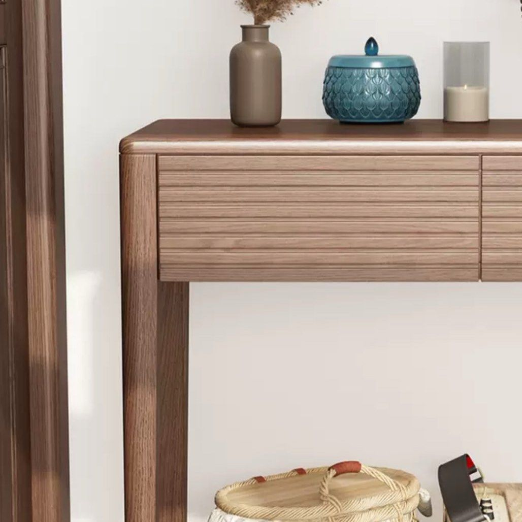 XANTHE Modern Solid Wood Console Table