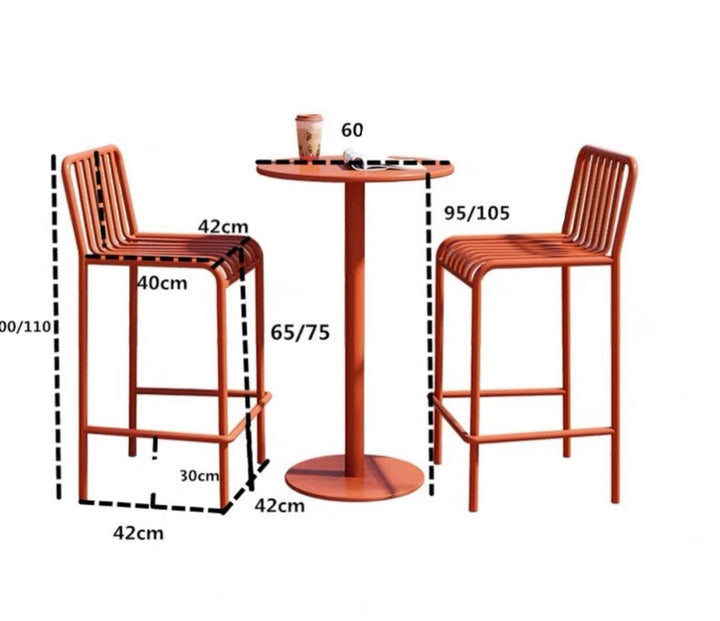 ALPEX Modern Outdoor Table & Chairs