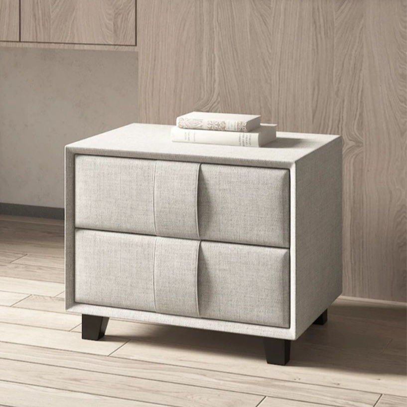 ROZA Modern Tufty Bedside Table