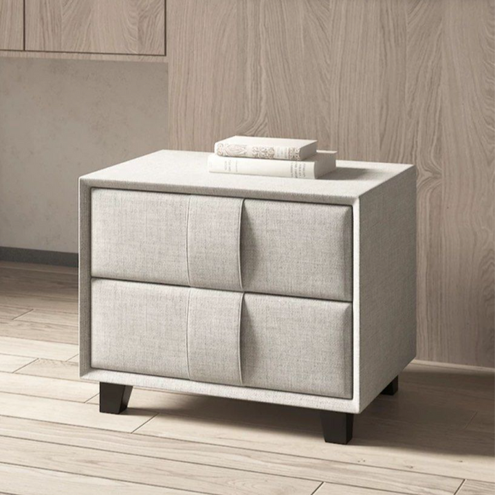 ROZA Modern Tufty Bedside Table