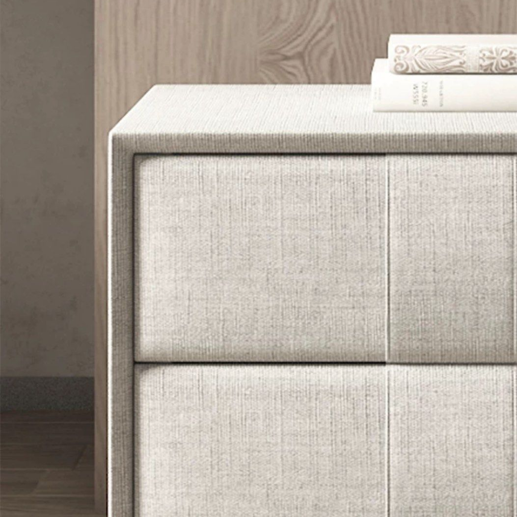 ROZA Modern Tufty Bedside Table