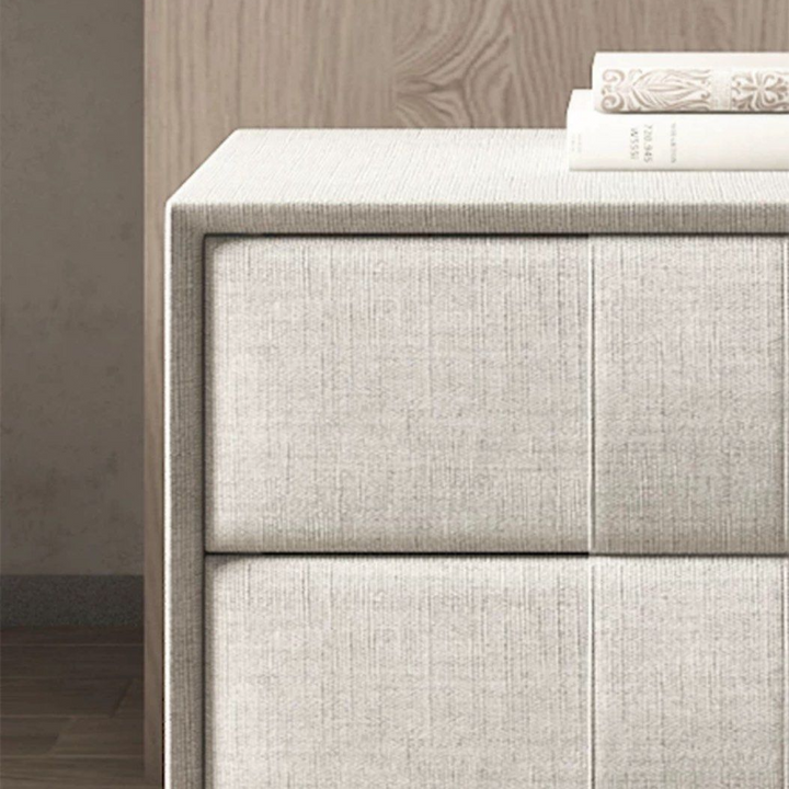 ROZA Modern Tufty Bedside Table