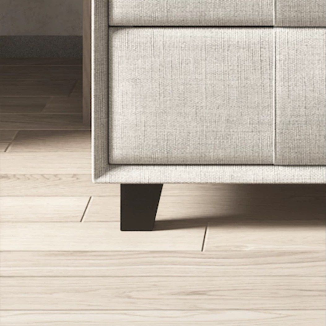 ROZA Modern Tufty Bedside Table