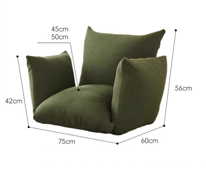 EVERETT Japandi Floor Armchair