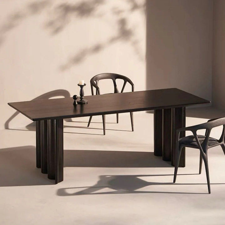RUO Modern Solid Wood Dining Table