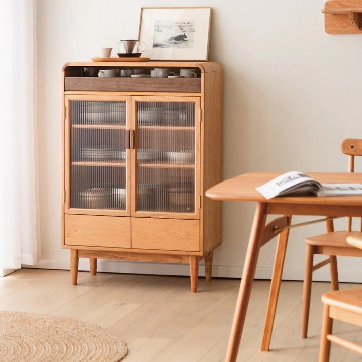EVERAIN Wood 2 Door Sideboard