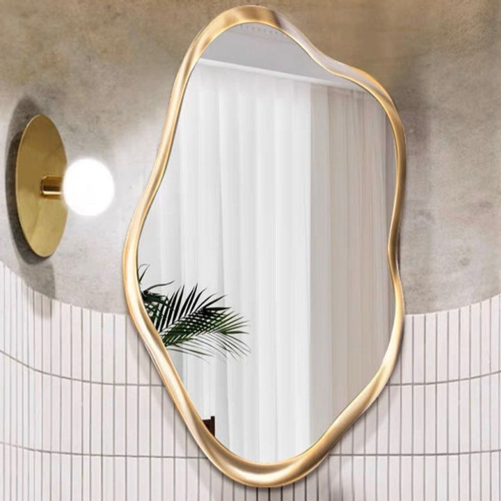 SAINT Luxury Gold LED Wall Mirror