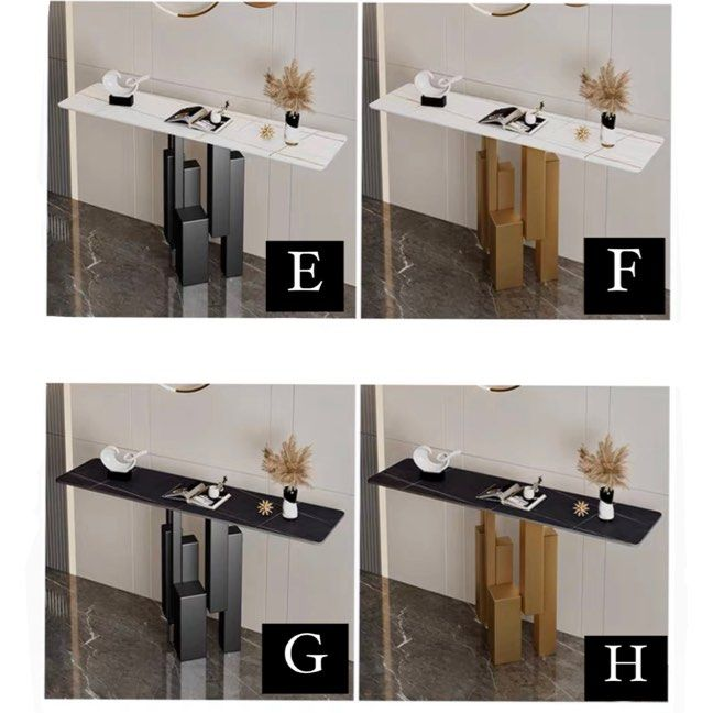 YULIA Marble Console Table