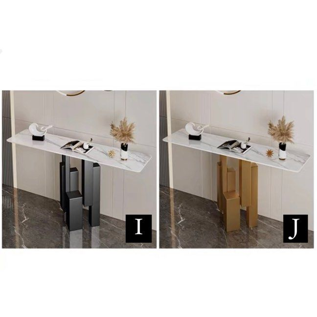 YULIA Marble Console Table