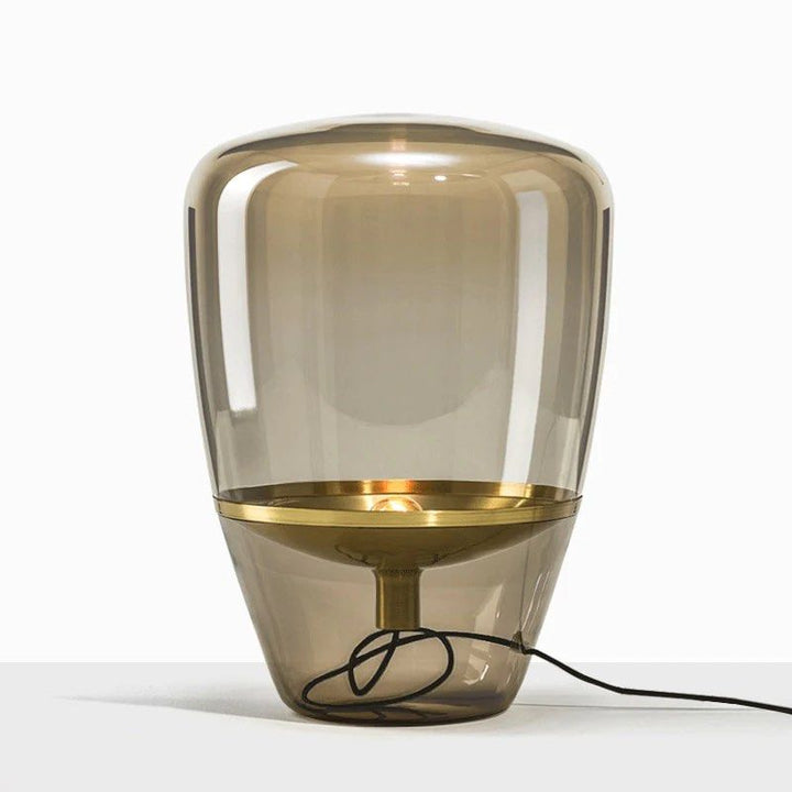 SANJOE Glass Shade Table Lamp