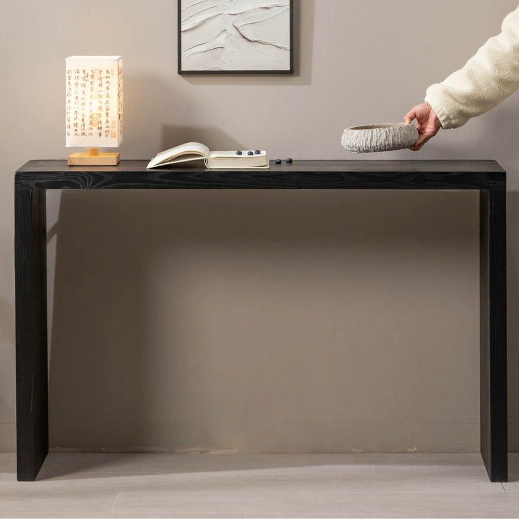 JANINA Modern Solid Wood Console Table