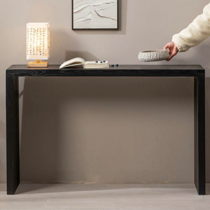 JANINA Modern Solid Wood Console Table