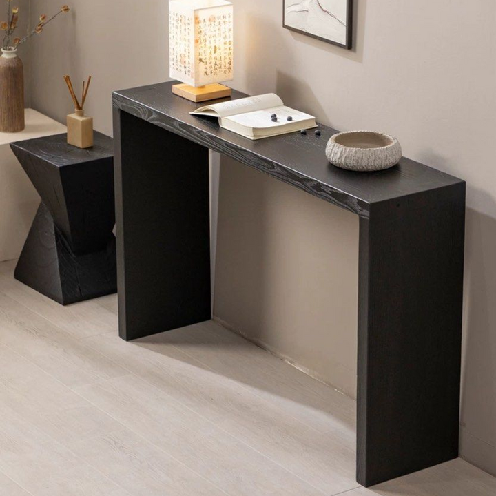 JANINA Modern Solid Wood Console Table