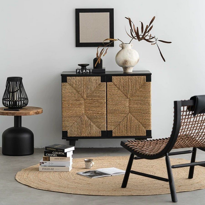 GAEL Vintage Rattan Sideboard
