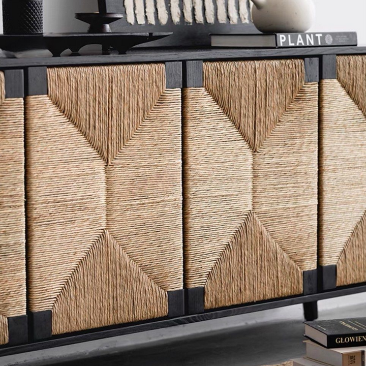 GAEL Vintage Rattan Sideboard