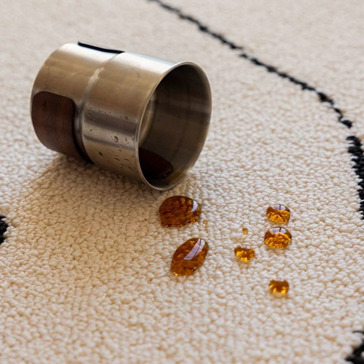 ALJEO Modern Waterproof Rug